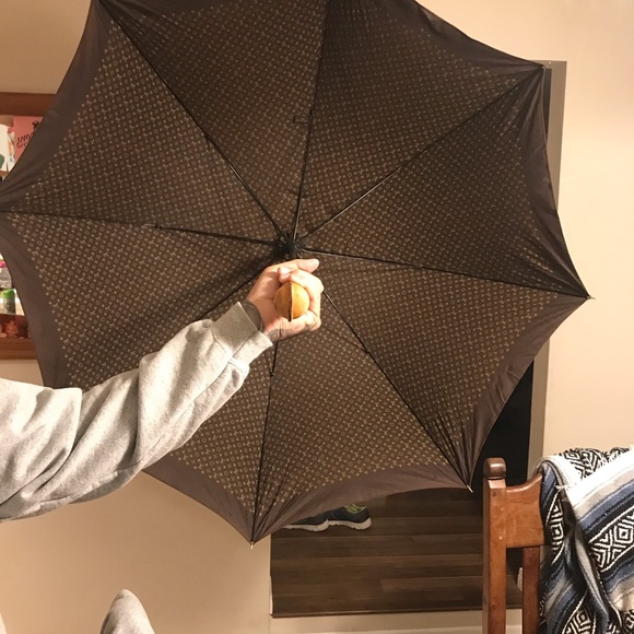 LOUIS VUITTON: Brown Umbrella $600 - Picture 7 of 8